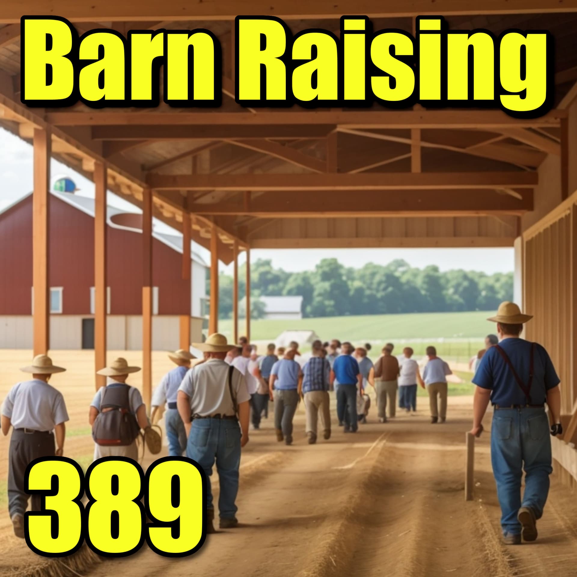 🍻Painkillers, Migrant Distractions & Raw Milk : Barn Raising No.28 - 389 - The Amish Inquisition Podcast cover
