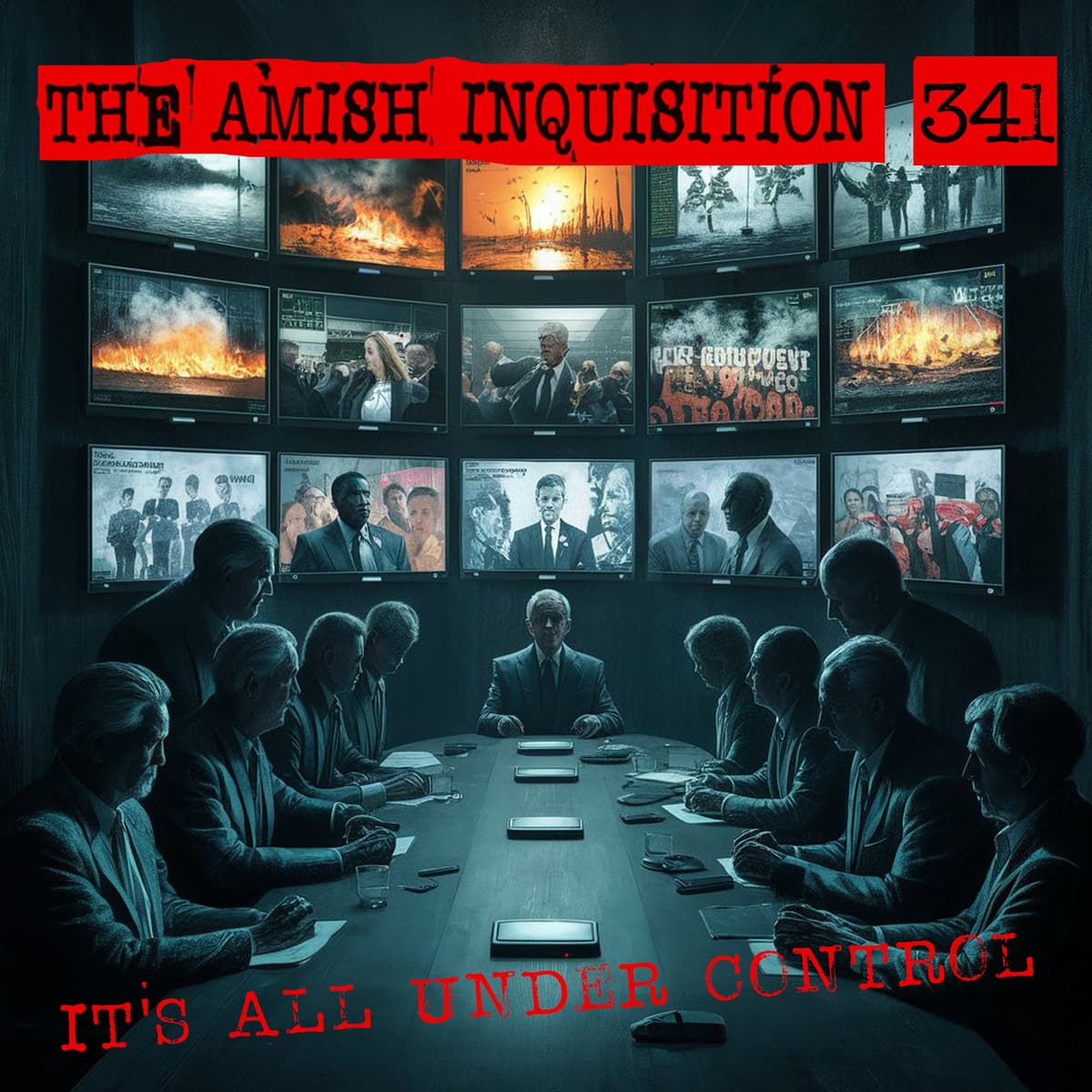🎙️ WTAF Is Happening! - Richard Willett : 341 - The Amish Inquisition Podcast cover