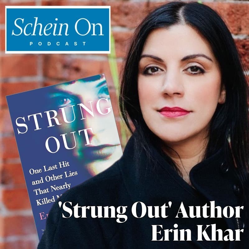‘Strung Out’ Author Erin Khar - Schein On cover