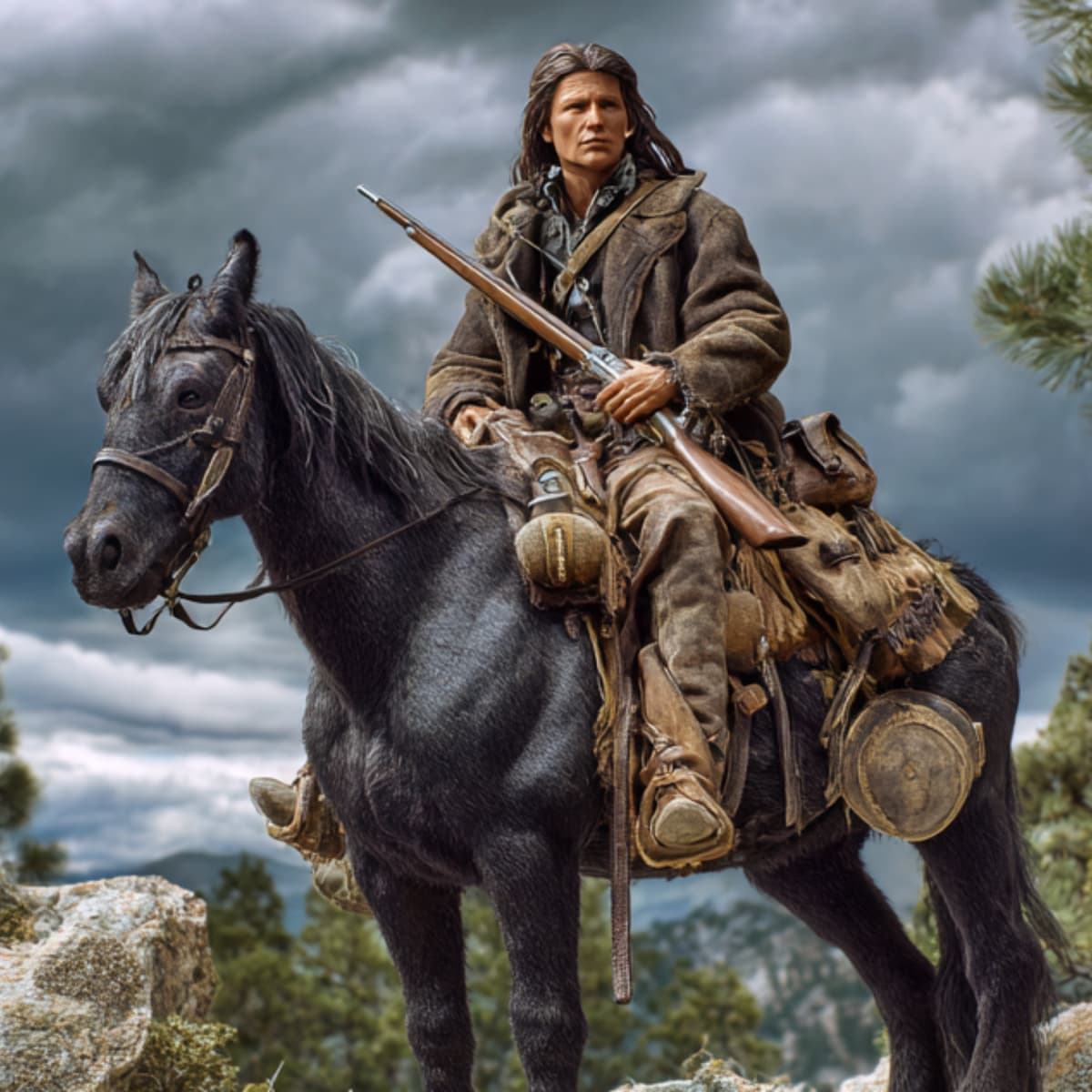 64 - FACING THE GREAT UNKNOWN... AND SMILING | Kit Carson (Mountain Man) | Civil War & Rocky Mountain West - Heroes For Freedom | Patriotic, Conservatives, Christians, Families, Heroes, WW1, WW2, Revolutionary War cover