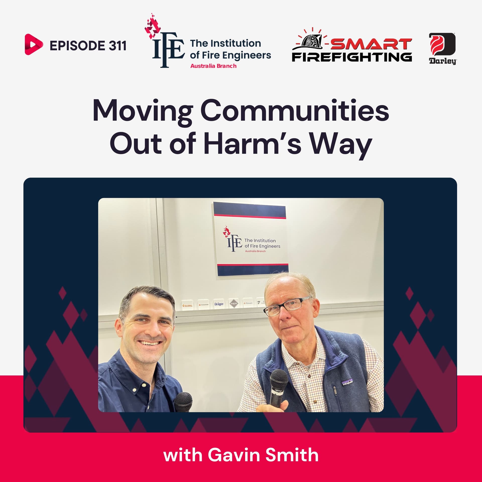 Episode 311: Moving Communities Out of Harm’s Way with Gavin Smith - Smart Firefighting cover