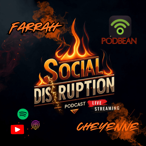 ”Bare & Unbroken: Surviving Abuse, Addiction, and Finding Hope” - Social Disruption Podcast cover