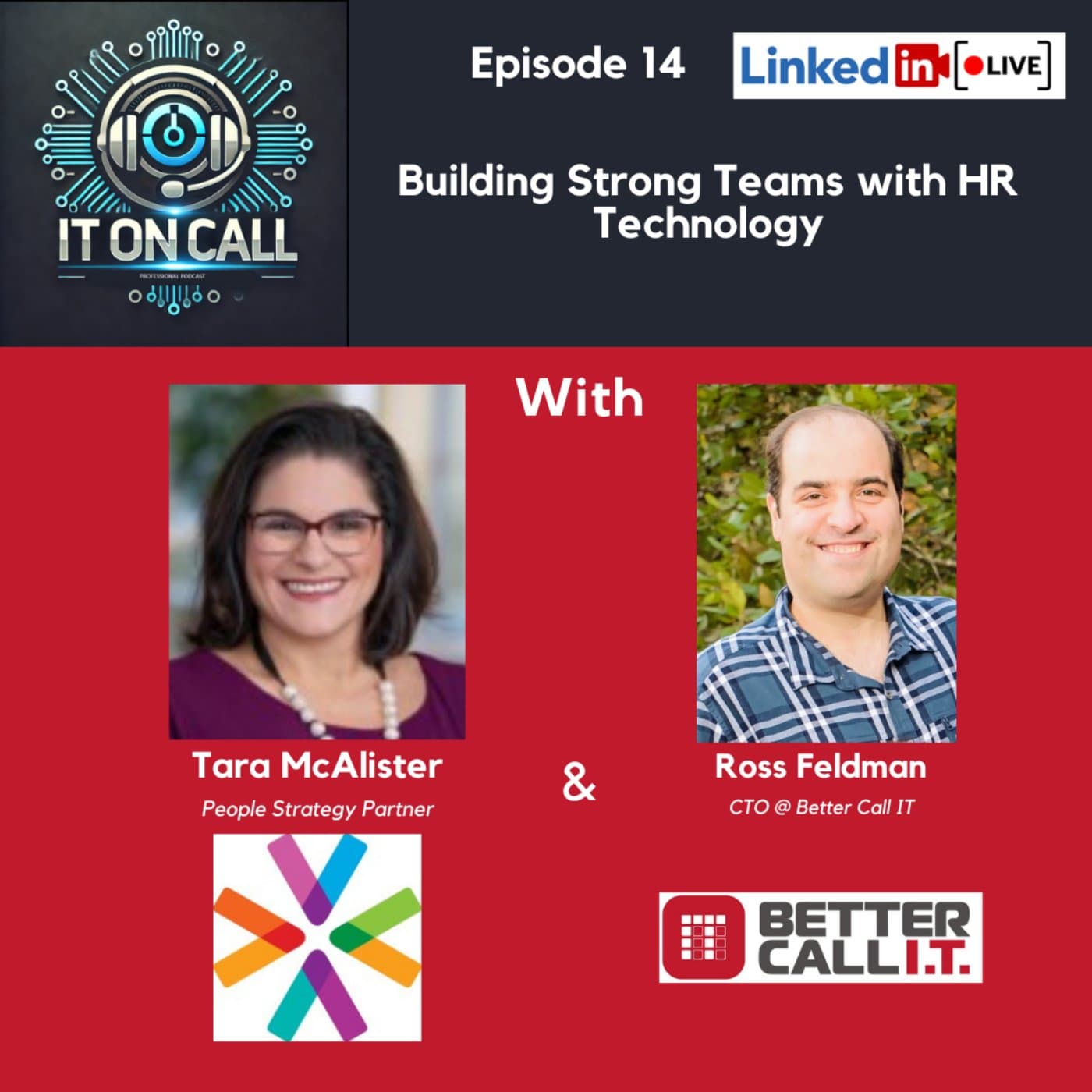 Episode 14: Building Strong Teams with HR Technology - IT On Call Professional Podcast cover