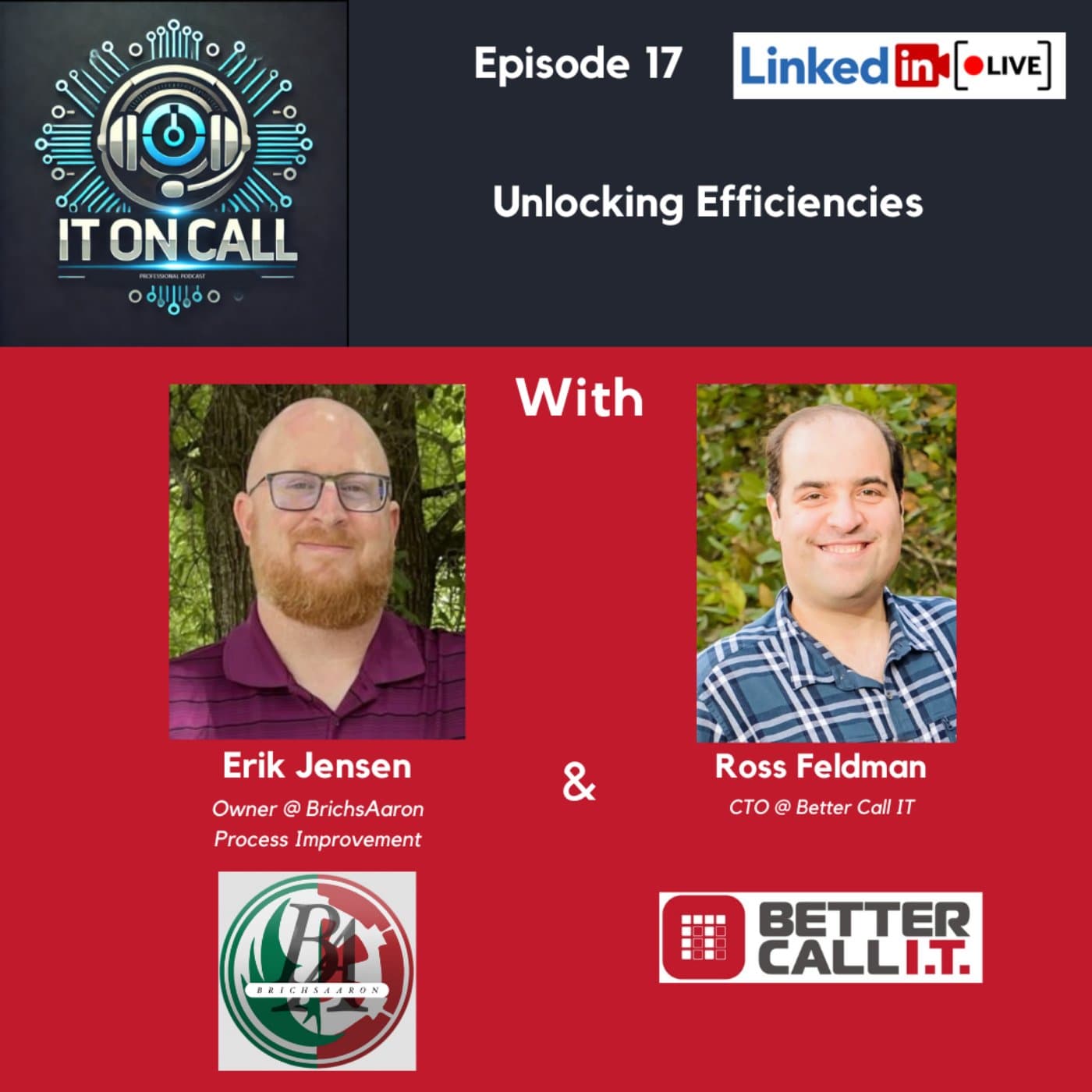 Episode 17: Unlocking Efficiencies - IT On Call Professional Podcast cover
