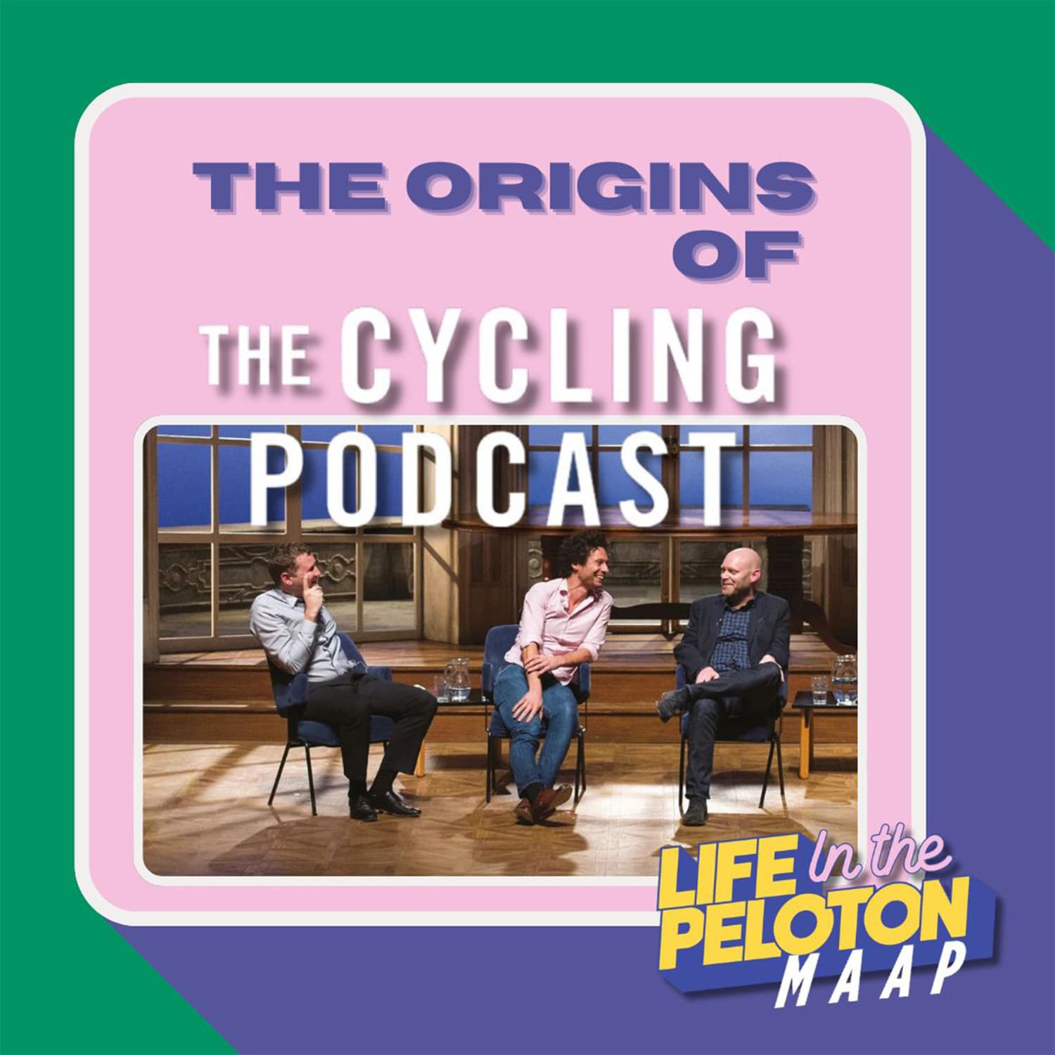 A Yarn with The Legends: Daniel & Lionel from The Cycling Podcast — Life in the Peloton, presented by MAAP cover