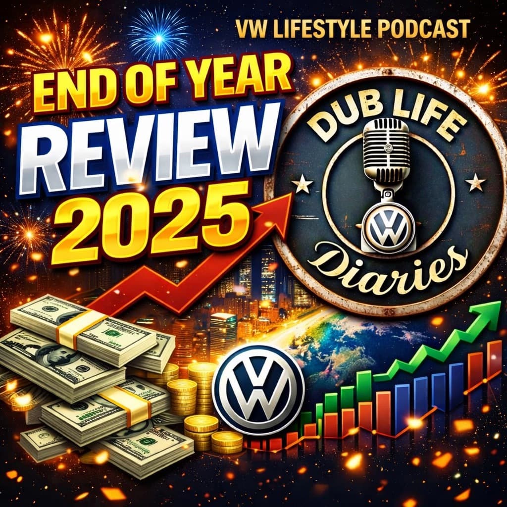 Looking Back at 2025 - DubLife Diaries Year-End Reflection  Ep47 - DubLife Diaries The VW Lifestyle Podcast cover