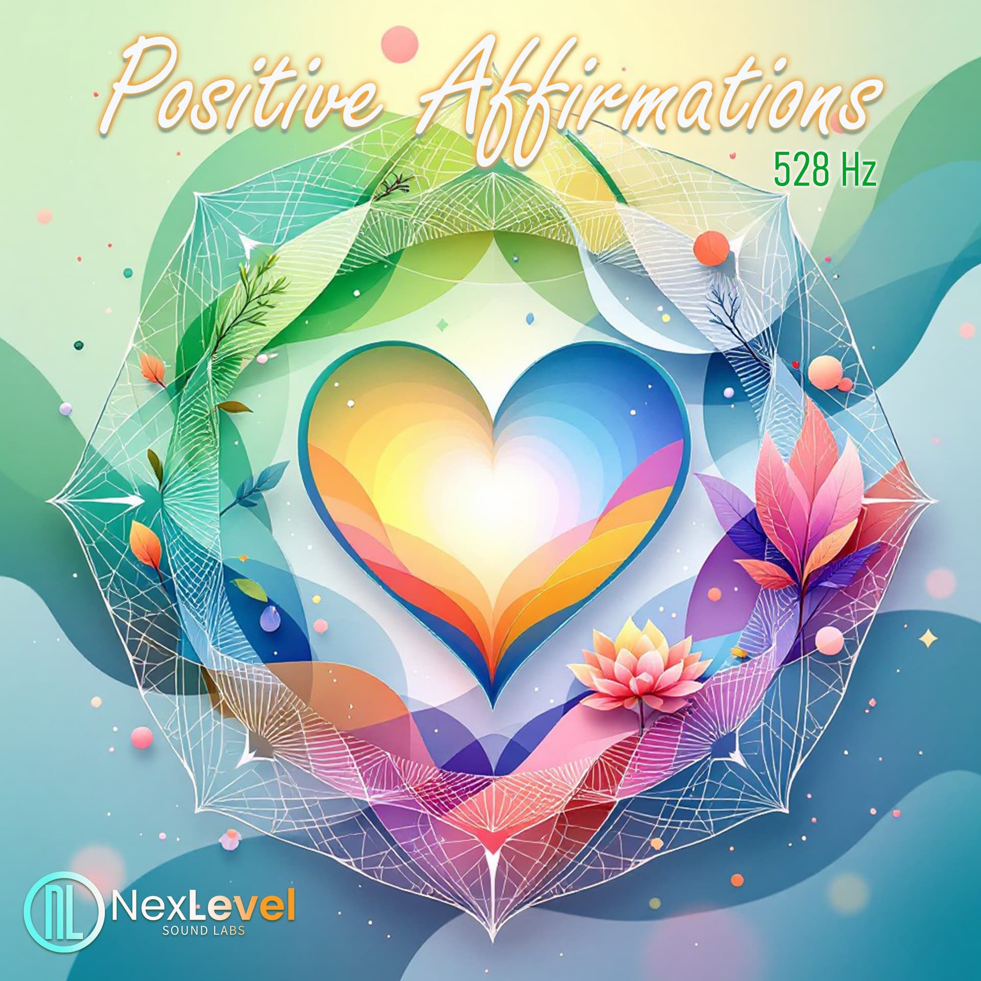Positive Affirmations - 528 Hz - Daily Affirmations cover