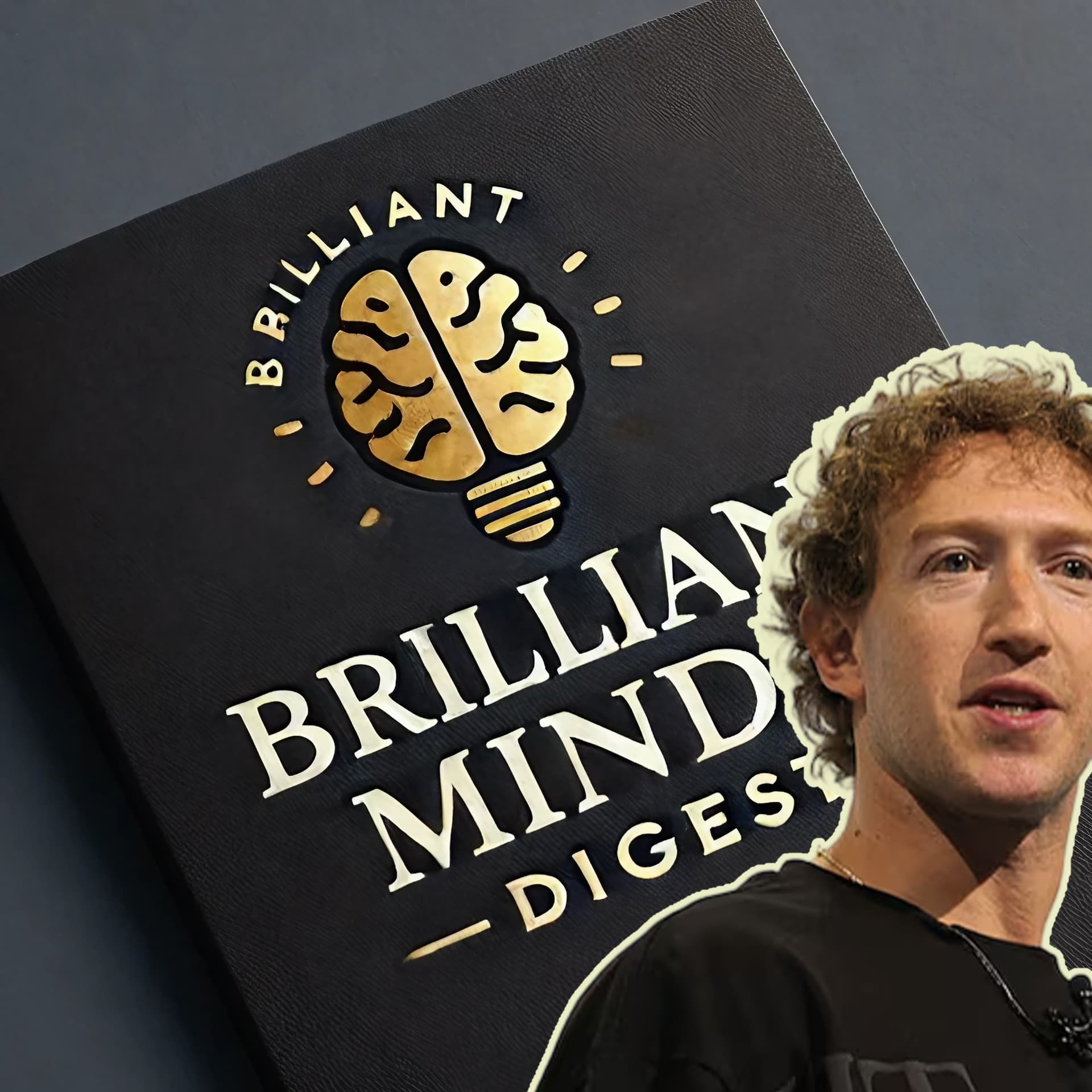Mark Zuckerberg on Meta’s AGI Vision, Llama 4, and the Future of Open-Source AI — 12-Minute Interview Digest - Brilliant Minds’ Digest cover
