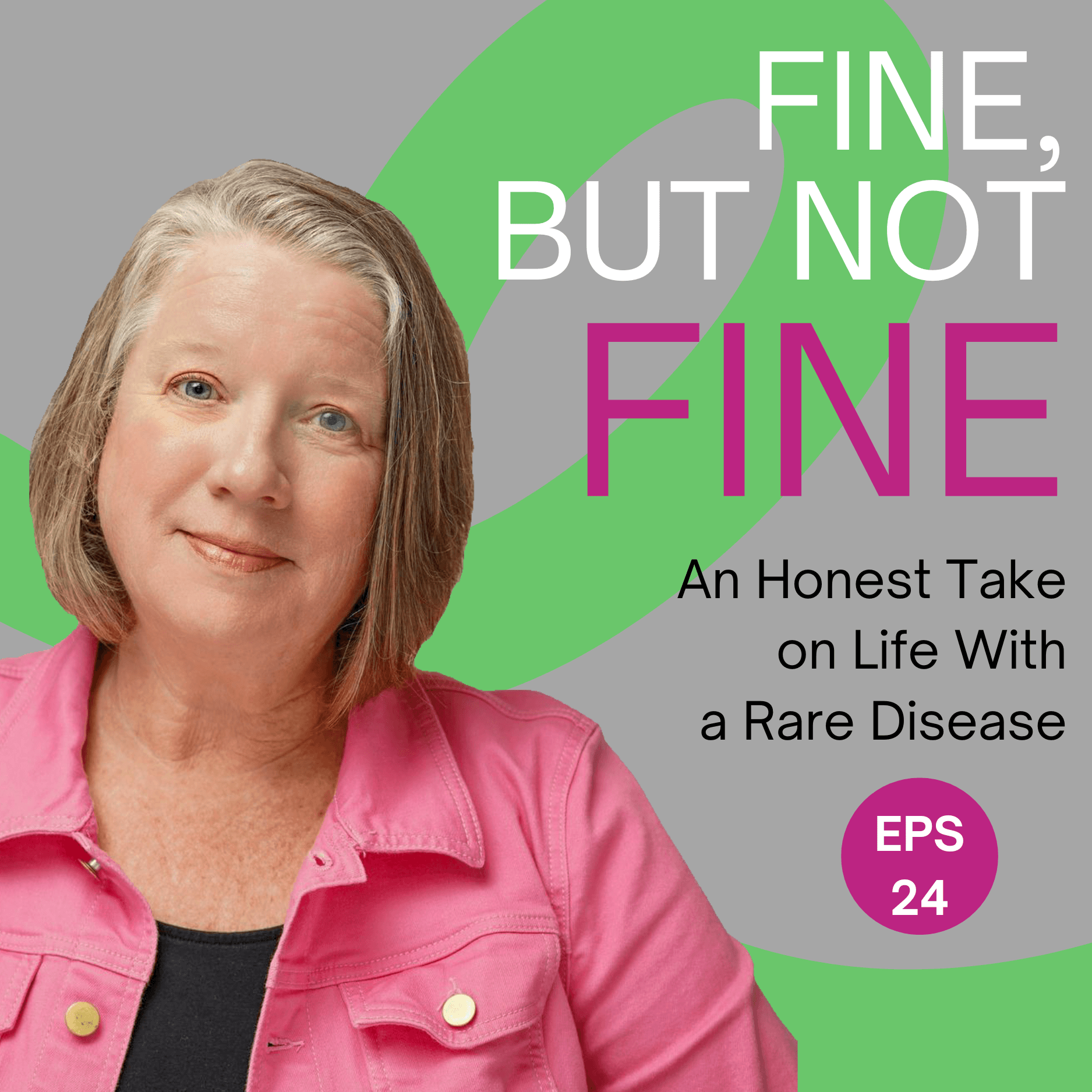 Why Volunteering When You Have a Chronic Disease Matters - Ep. 20 — The Fine, But Not Fine Podcast cover