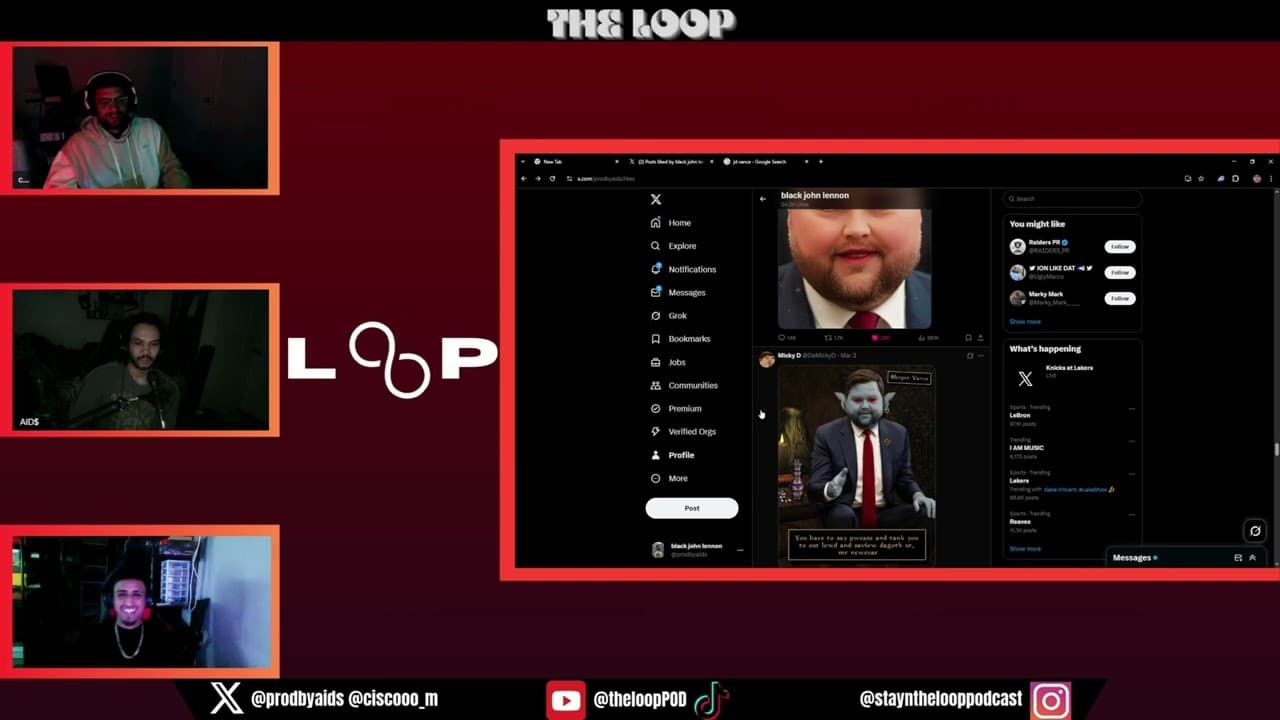 The Loop - ep. 6 - JD Vance eats 1000 wieners - The Loop cover
