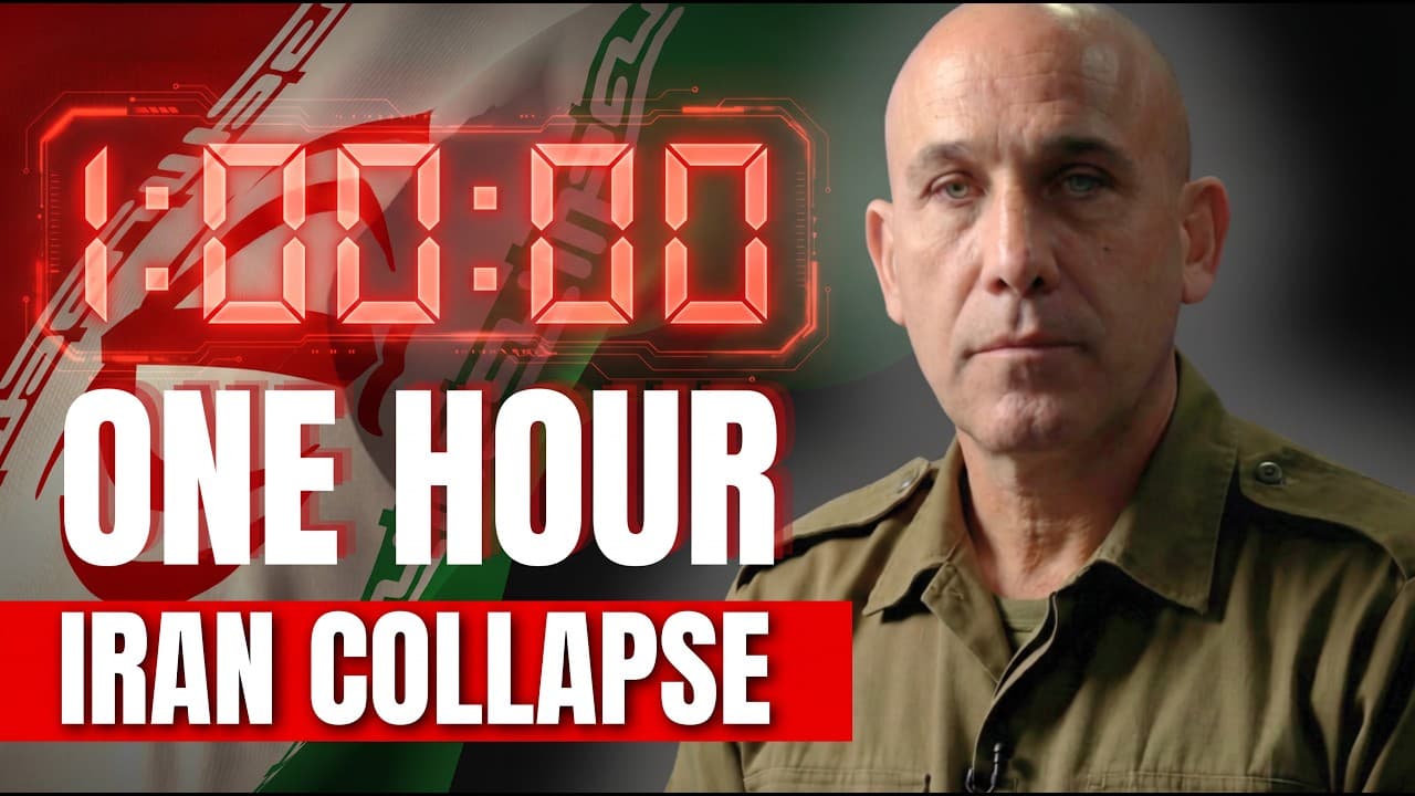 Israeli General: Iran Can Collapse in ONE HOUR — IDSF Daily Israel Briefing cover