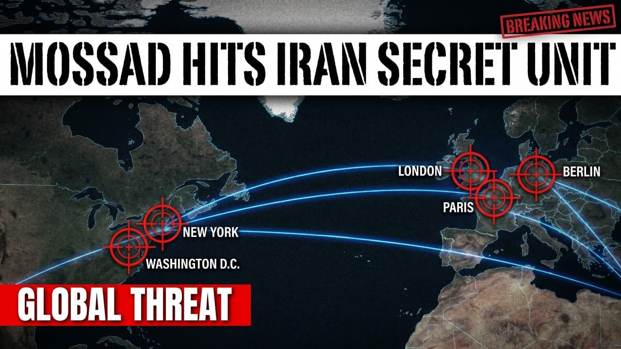 BREAKING: Mossad Exposed Iran’s Secret Kill Unit — IDSF Daily Israel Briefing cover