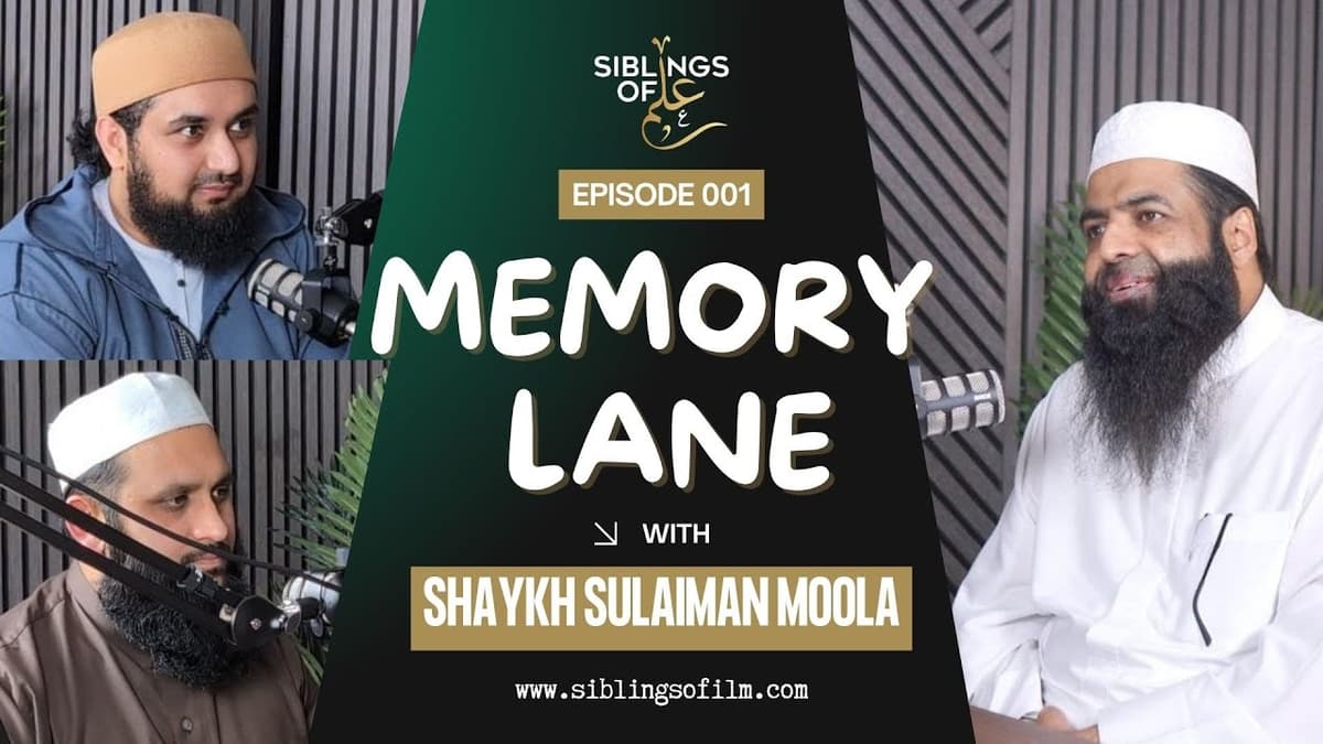 Memory Lane | Ep 1 | with Shaykh Sulaiman Moola - Memory Lane cover