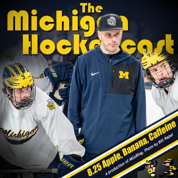 Michigan HockeyCast 8.25: Apple, Banana, Caffeine - MGoBlog: The MGoPodcast cover
