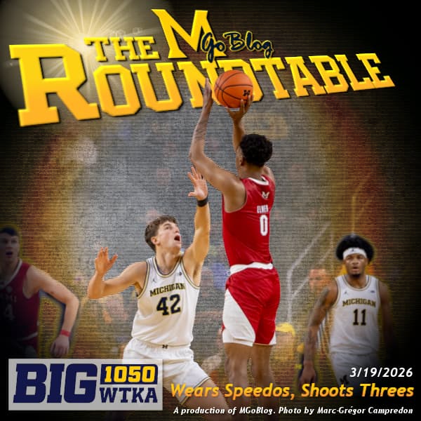 WTKA Roundtable 3/19/2026: Wears Speedos, Shoot Threes - MGoBlog: The MGoPodcast cover