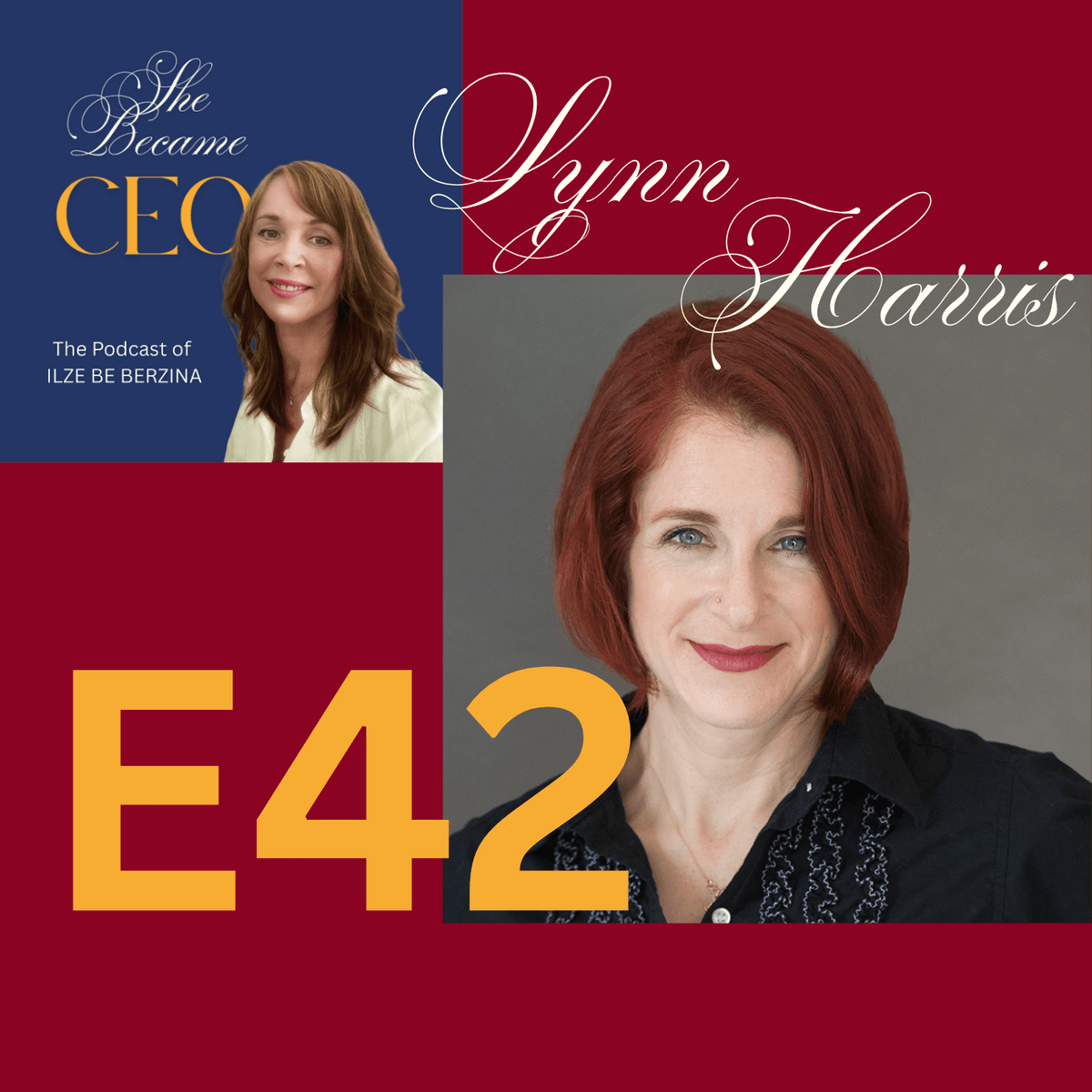 E42 | Comedy for Creators: Lynn Harris on Pitching, Writing, and Building Something Real - She Became CEO cover