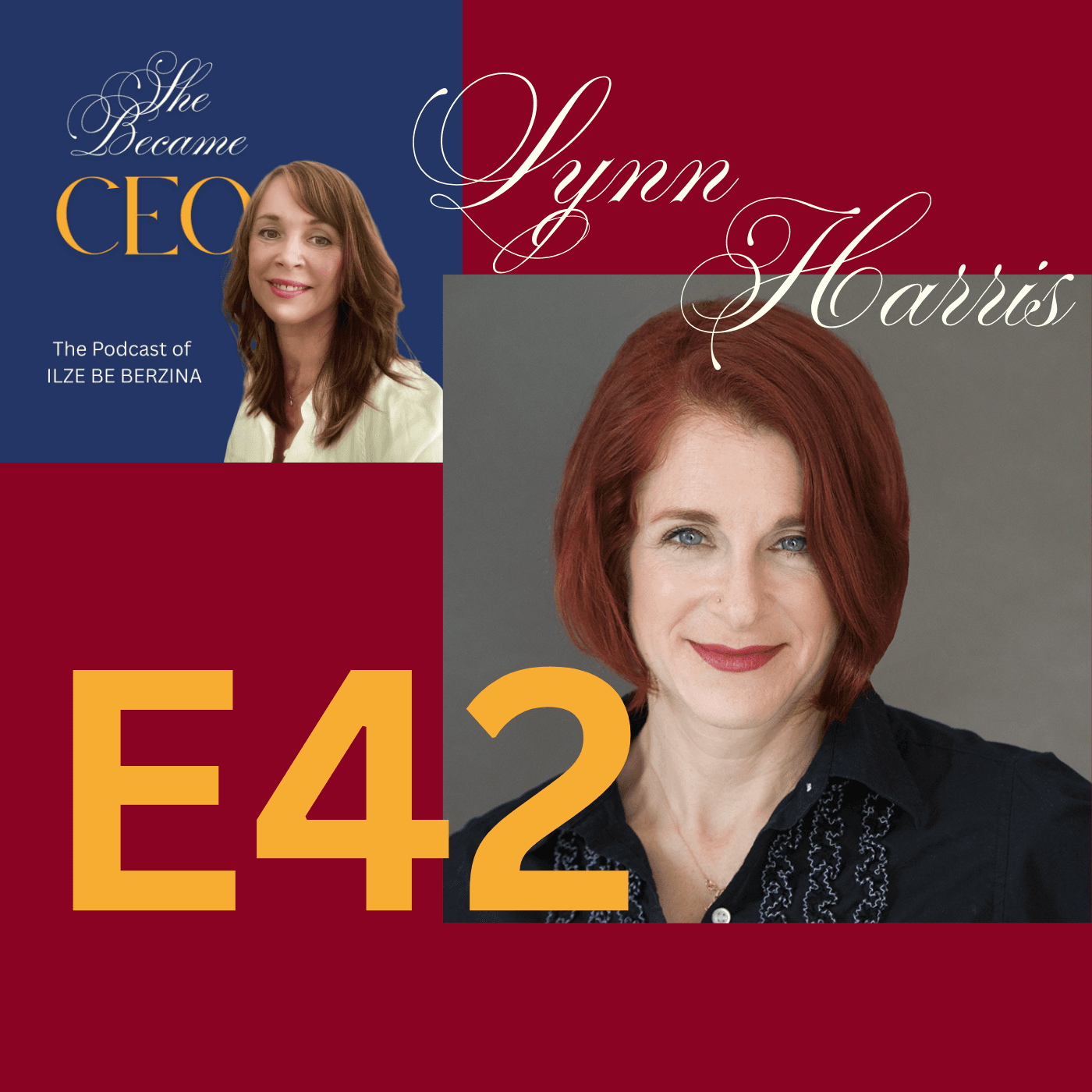 E42 | Comedy for Creators: Lynn Harris on Pitching, Writing, and Building Something Real - She Became CEO cover