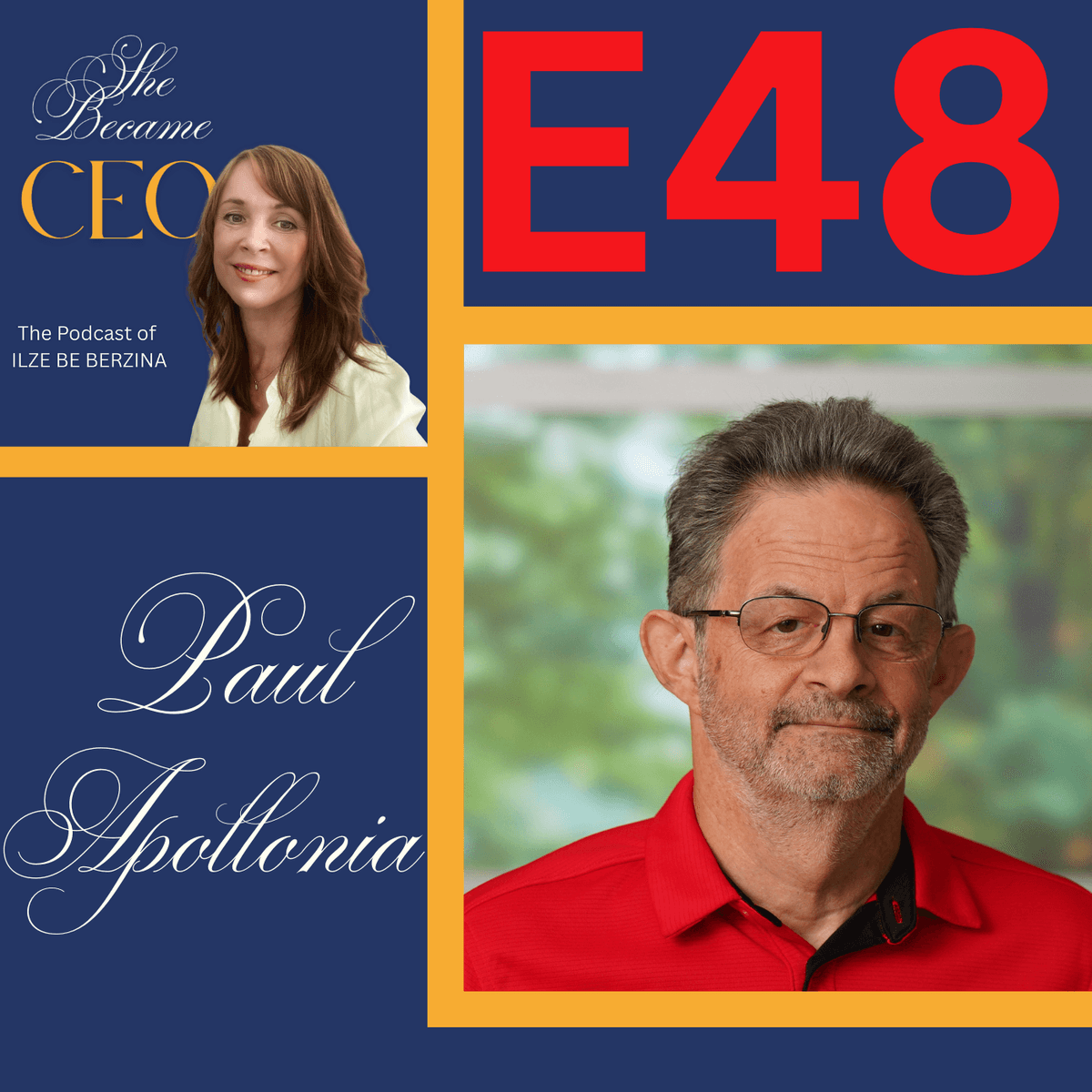 E48 | Starting a Business Without Being on Camera — eBay Income with Paul Apollonia - She Became CEO cover