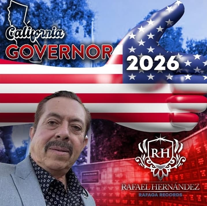 "I see a broken California!" (Rafael Hernandez for governor?) — The Drain cover