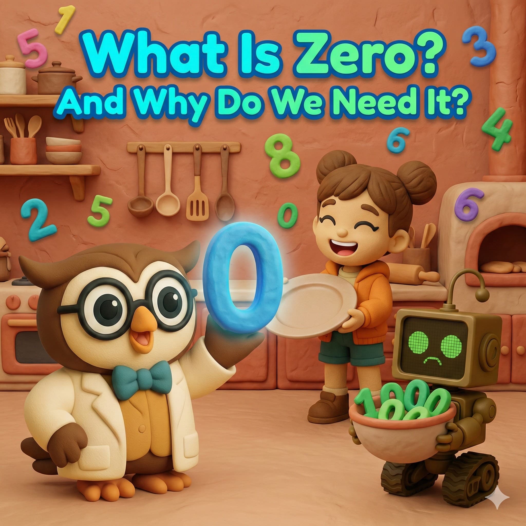 What Is Zero? (And Why Do We Need It?) - STEM with Dr. Owl cover