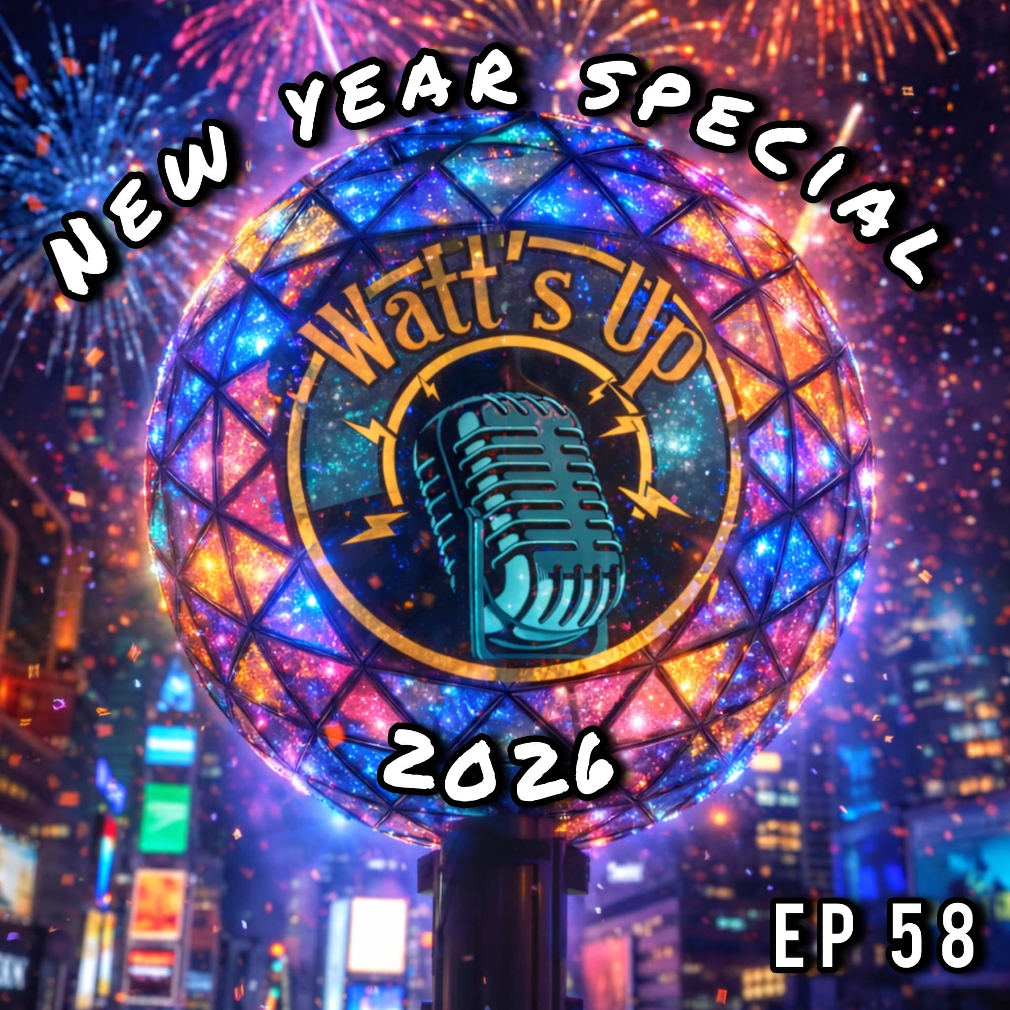 EP 58 - New Year Special 2026 | A Look Back & A Look Beyond - Watts Up Renewables cover