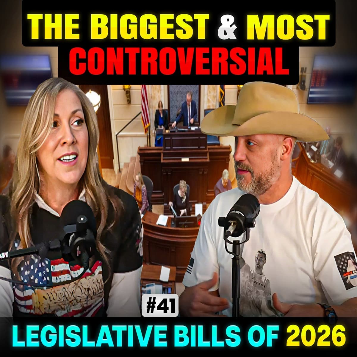Ep 41 LGBTQ, Immigration, Judges - Controversial Bills of 2026 Explained! - God and Country Podcast cover