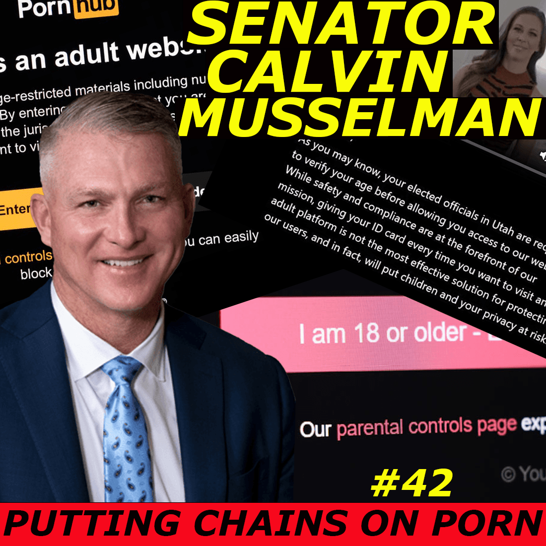 Ep 42 Senator Calvin Musselman Discusses Porn Restrictions and Supreme Court Changes - God and Country Podcast cover