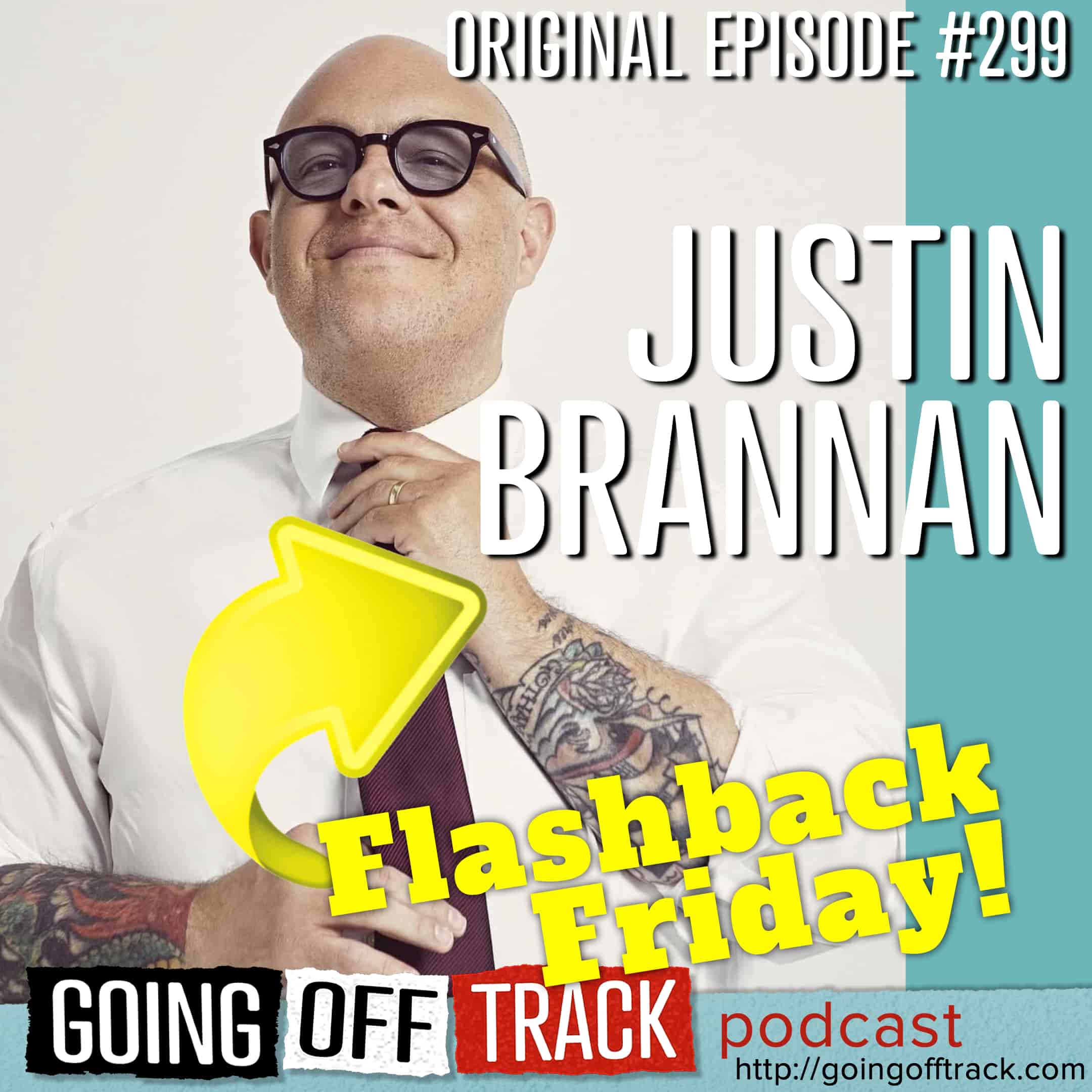 Flashback Friday! - Justin Brannan - Going Off Track cover
