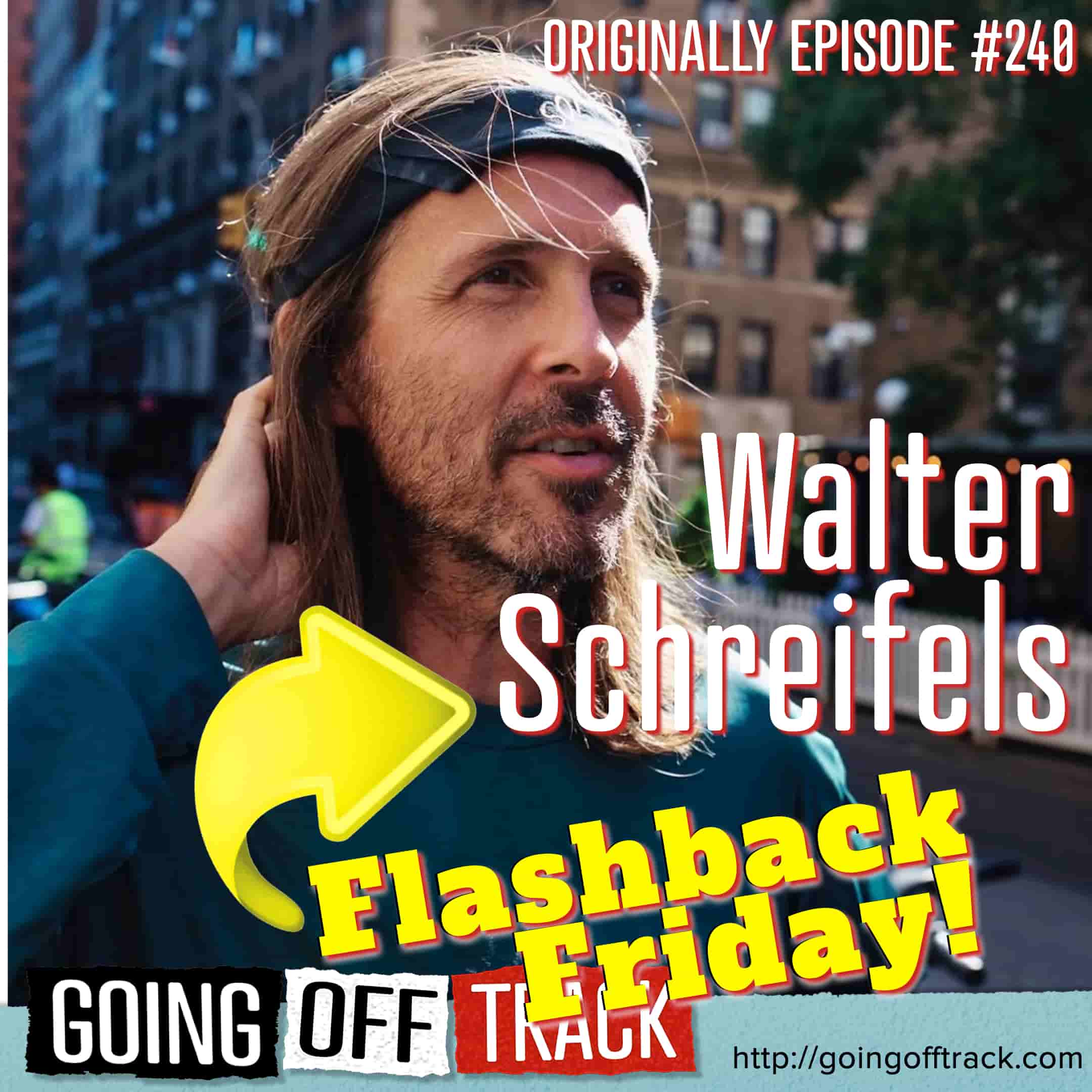 Flashback Friday - Walter Schreifels - Going Off Track cover