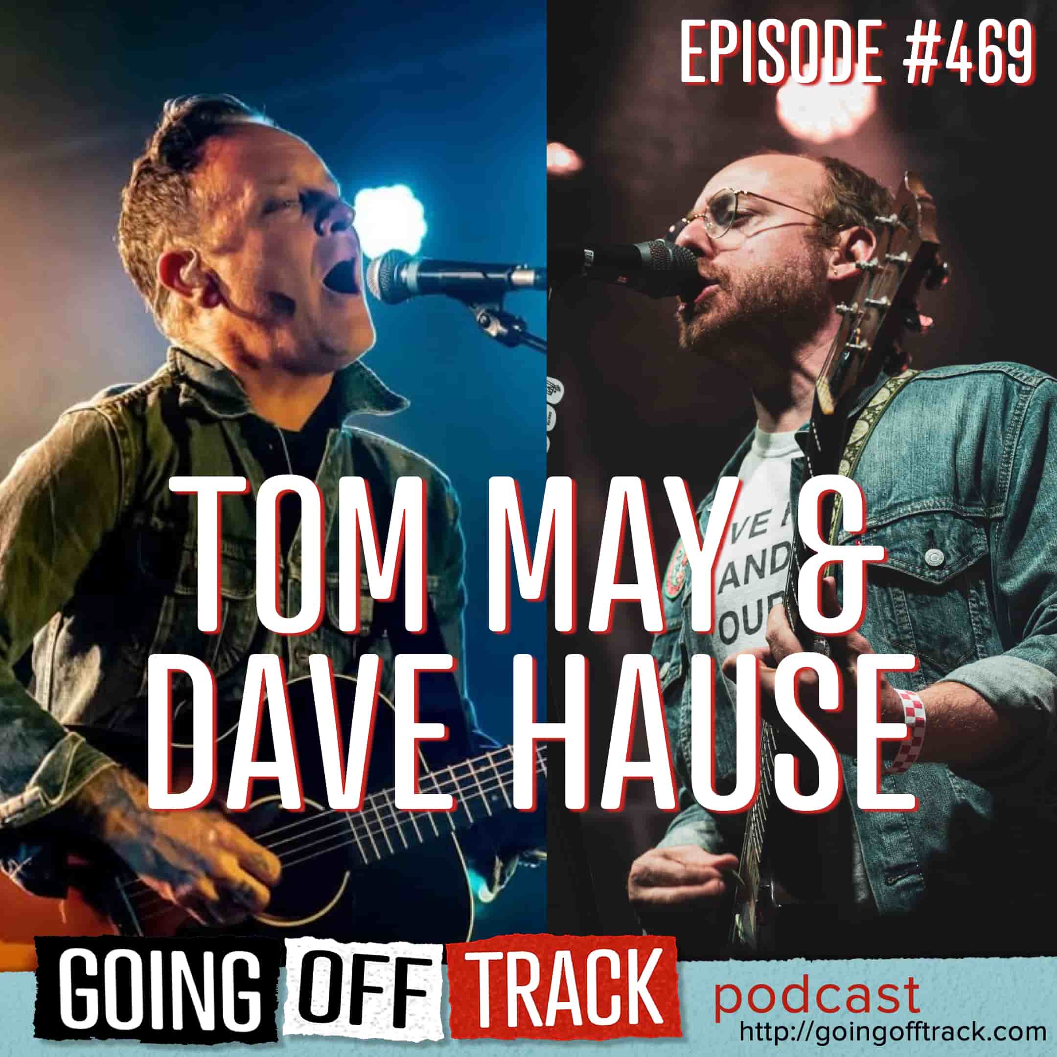 Tom May & Dave Hause - Going Off Track cover
