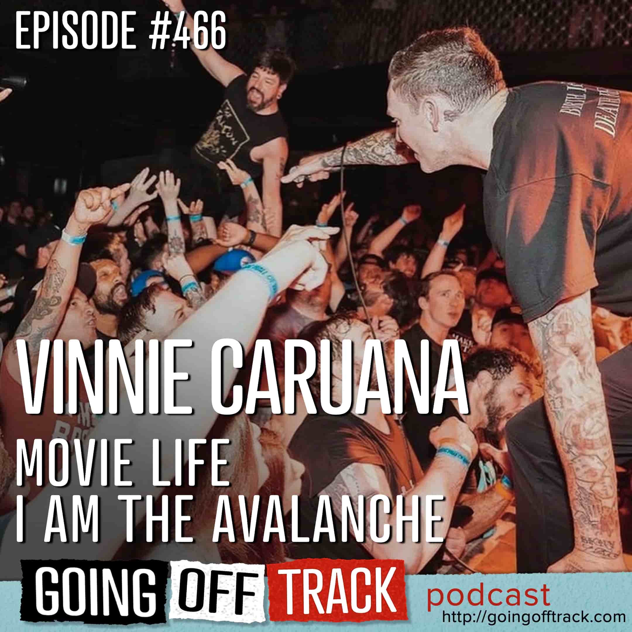 Vinnie Caruana - Going Off Track cover