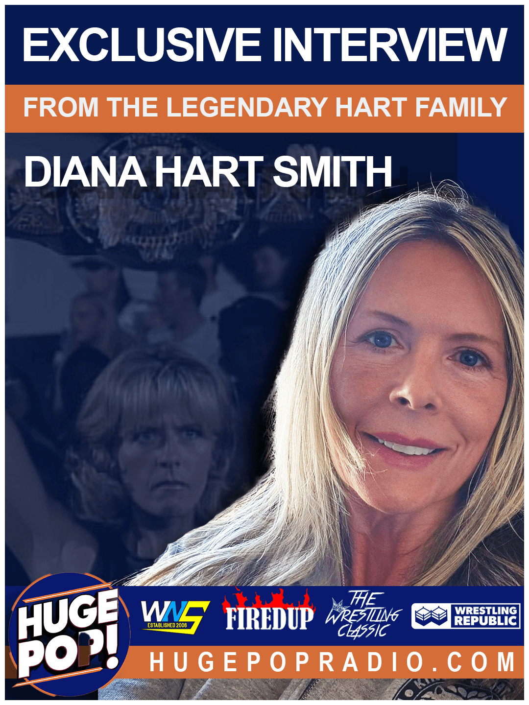 HUGE POP! with Donnie DaSilva and Jimmy Korderas - Episode 79 - Diana Hart Smith - HUGE POP! cover