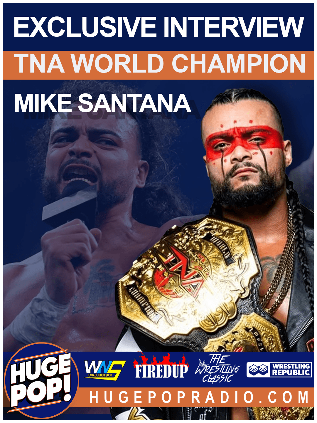 HUGE POP! with Donnie DaSilva and Jimmy Korderas - Episode 82 - Mike Santana - HUGE POP! cover