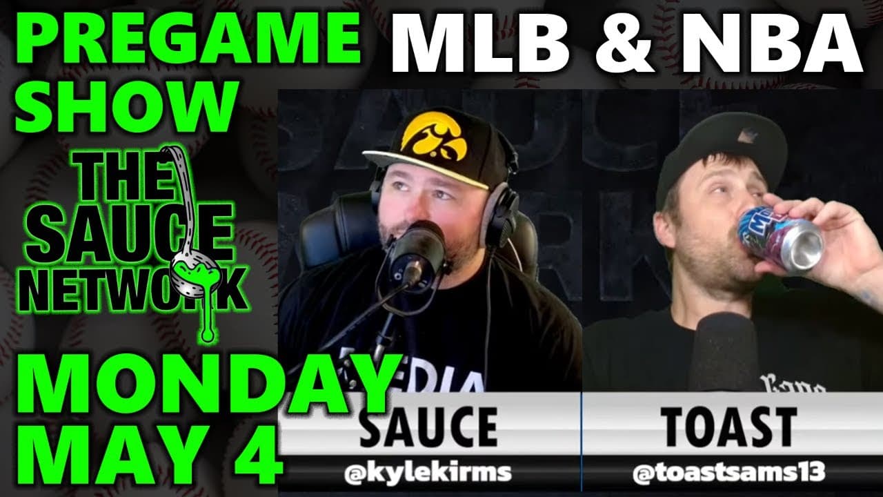 MLB & NBA Pregame Show with Kyle Kirms - Monday May 4th — MLB cover