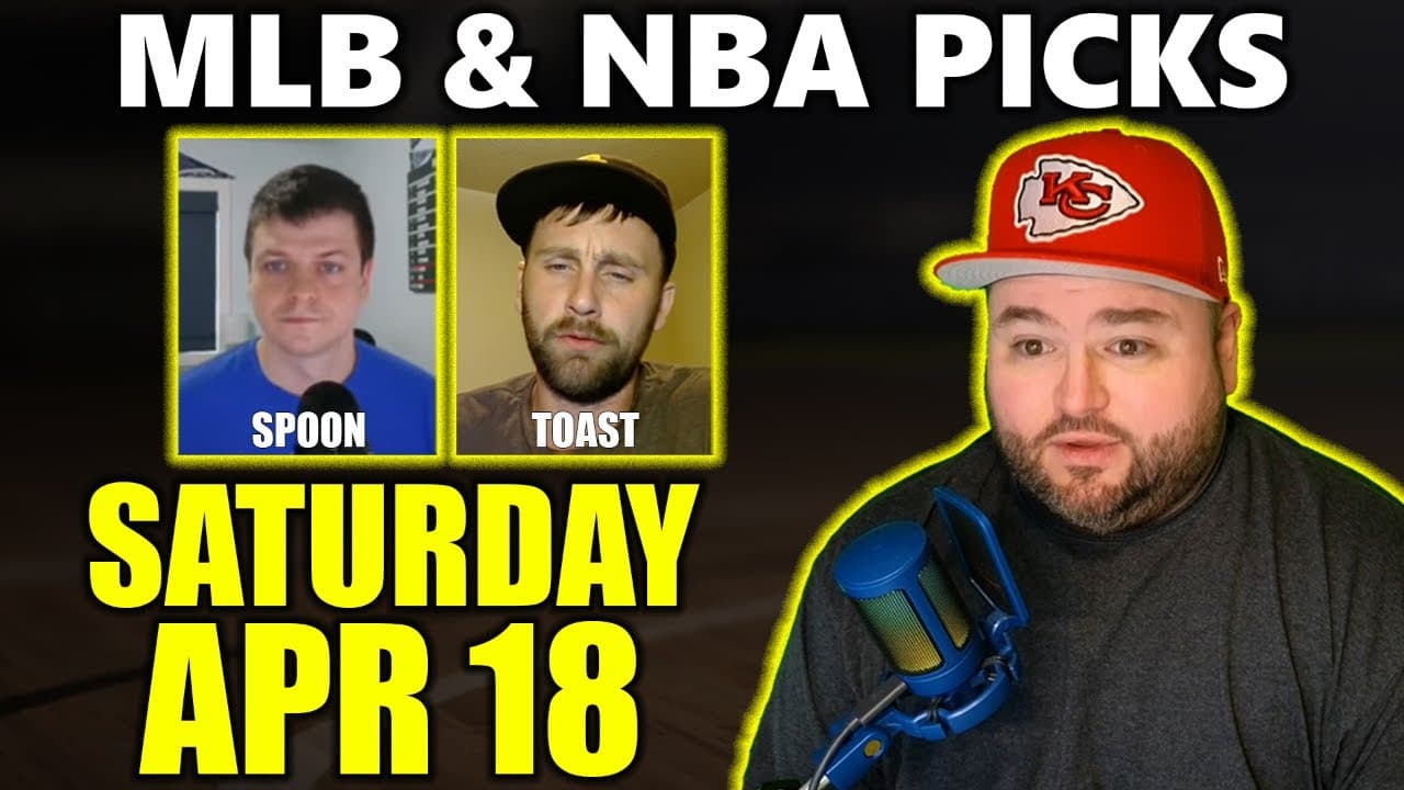 MLB & NBA Picks with Kyle Kirms | Saturday April 18th - MLB cover