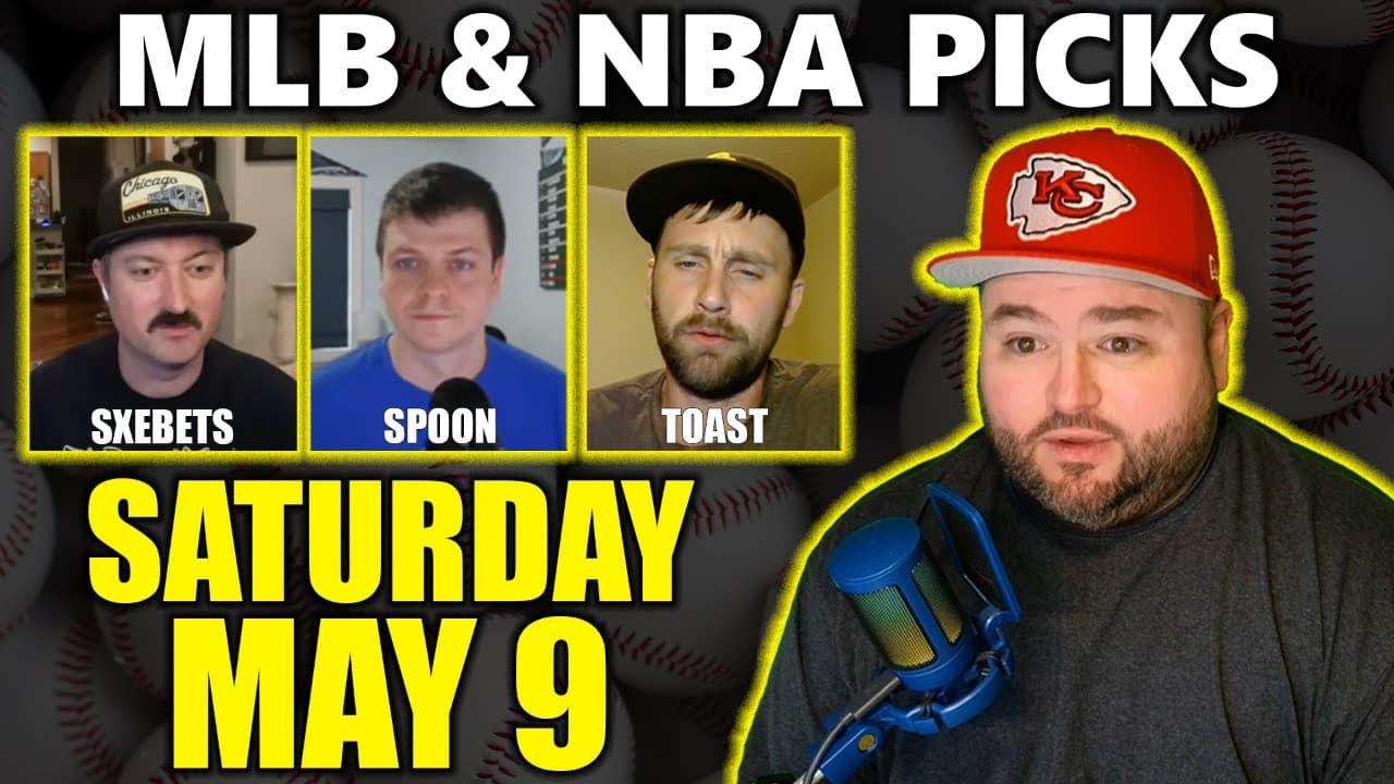 MLB & NBA Picks with Kyle Kirms | Saturday May 9th — MLB cover