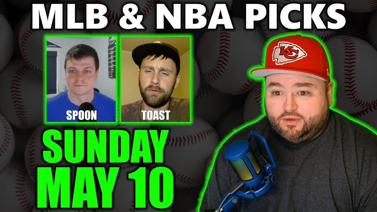 MLB & NBA Picks with Kyle Kirms | Sunday May 10th — MLB cover