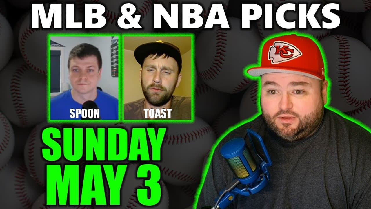 MLB & NBA Picks with Kyle Kirms | Sunday May 3rd — MLB cover