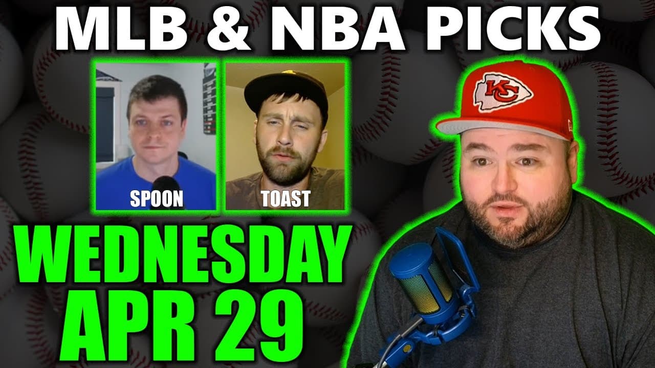 MLB & NBA Picks with Kyle Kirms | Wednesday April 29th — MLB cover