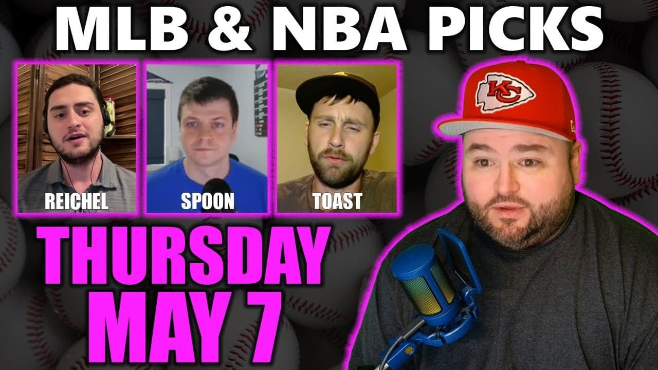 MLB & NBA Picks with Kyle Kirms | Thursday May 7th — MLB cover