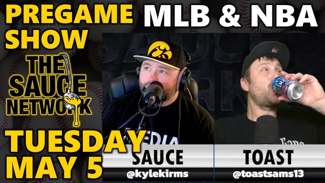 MLB & NBA Pregame Show with Kyle Kirms - Tuesday May 5th — MLB cover