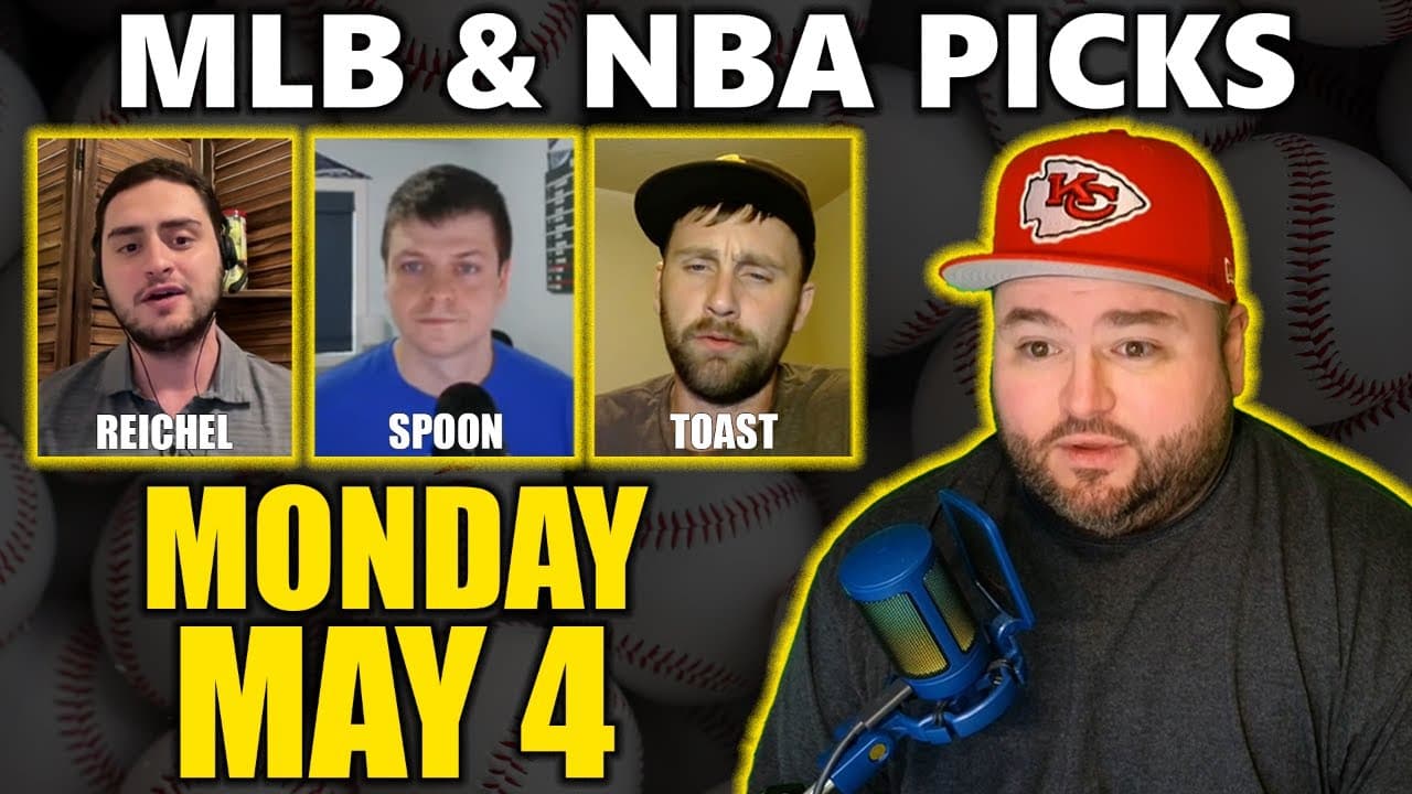 MLB & NBA Picks with Kyle Kirms | Monday May 4th — MLB cover