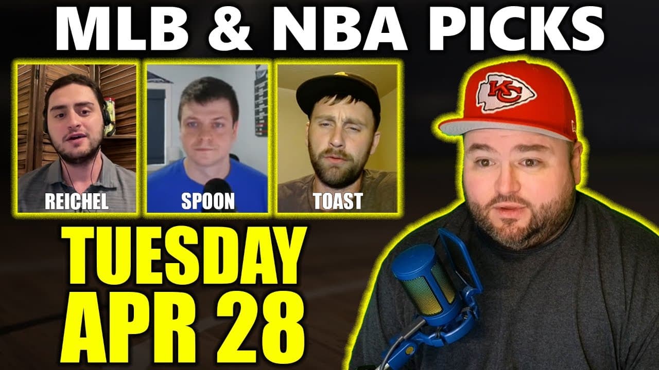 MLB & NBA Picks with Kyle Kirms | Tuesday April 28th — MLB cover