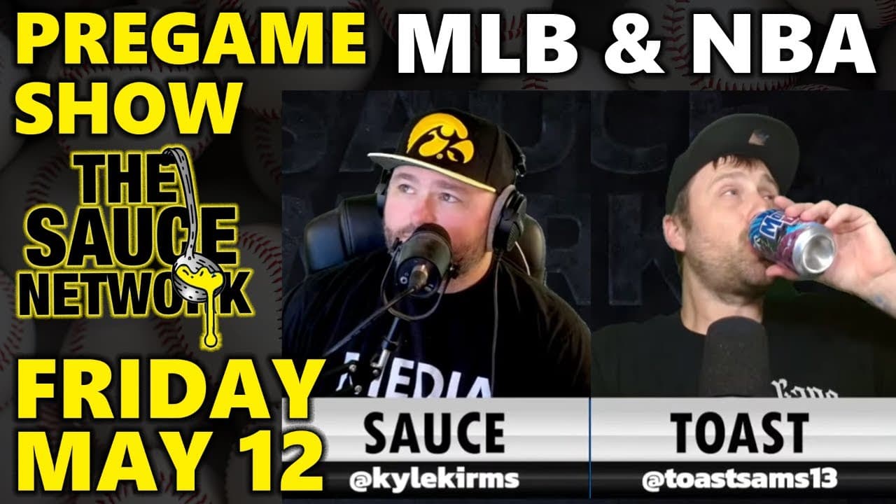 MLB & NBA Pregame Show with Kyle Kirms - Tuesday May 12th — MLB cover
