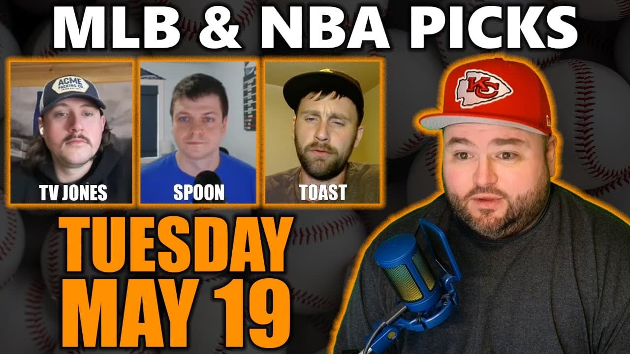 MLB & NBA Picks with Kyle Kirms | Tuesday May 19th — MLB cover