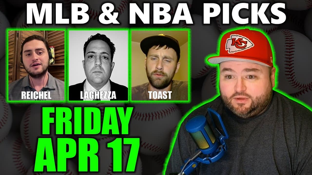 MLB & NBA Picks with Kyle Kirms | Friday April 17th - MLB cover