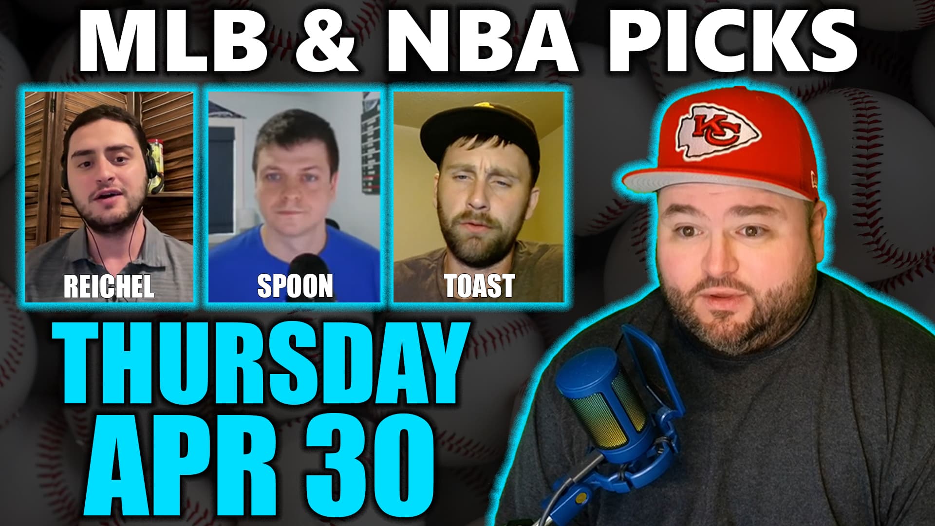 MLB & NBA Picks with Kyle Kirms | Thursday April 30th — MLB cover