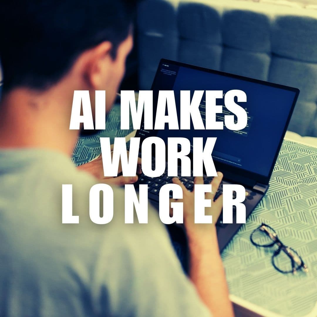 AI Is Making People Work Longer | PAPER CUT - The EBN Dispatch cover