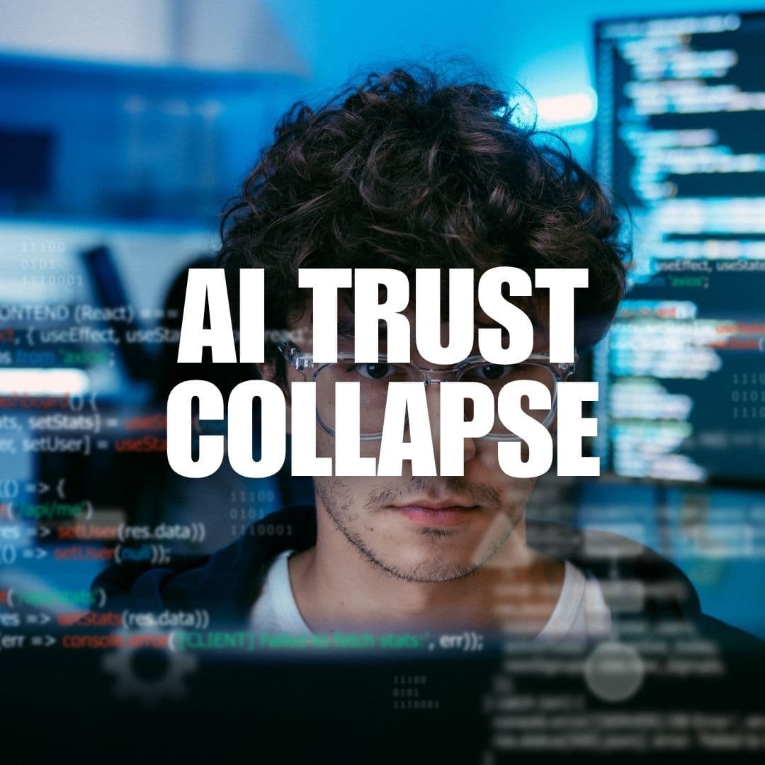 AI Trust Collapse | PAPER CUT - The EBN Dispatch cover