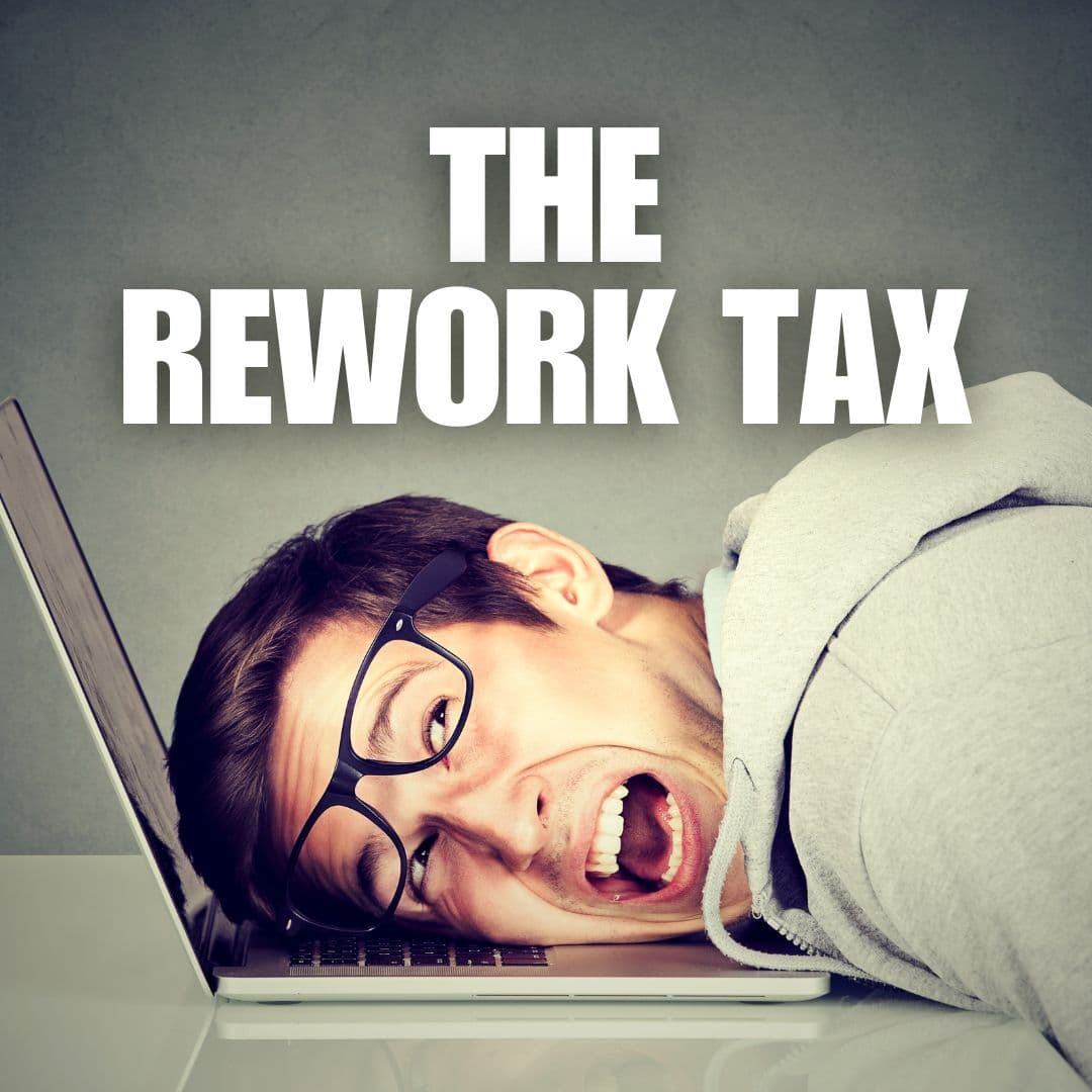 The Rework Tax: why workplace AI is losing trust | PAPER CUT - The EBN Dispatch cover
